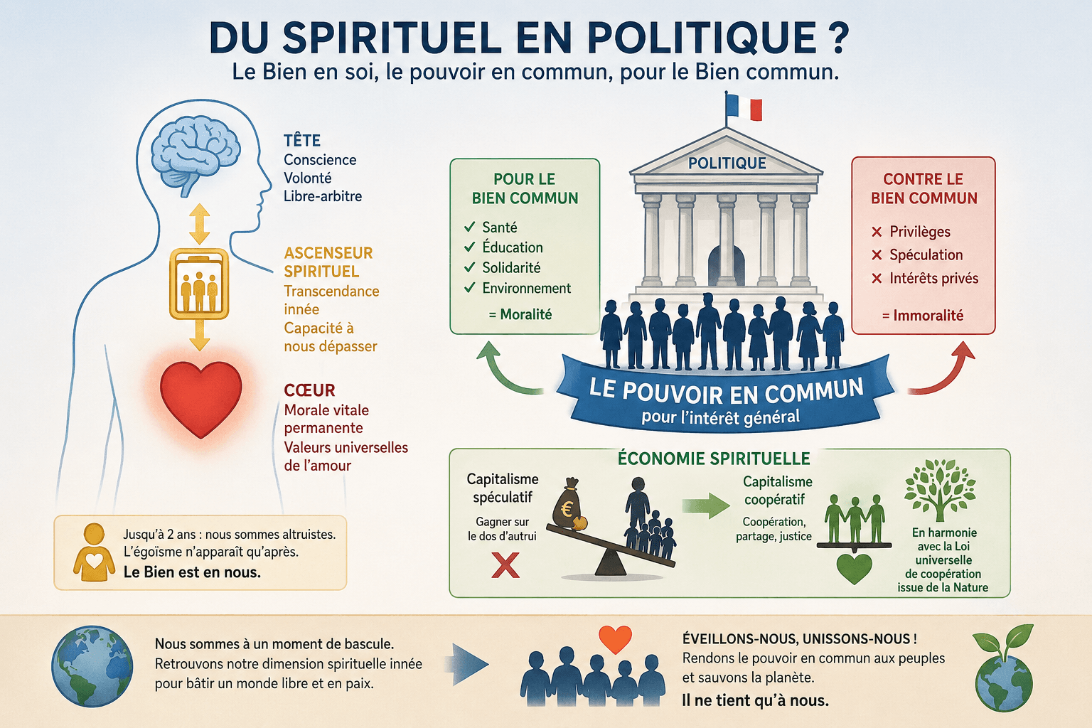 Du spirituel en politique ?