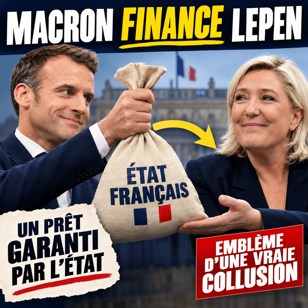 Macron finance Lepen