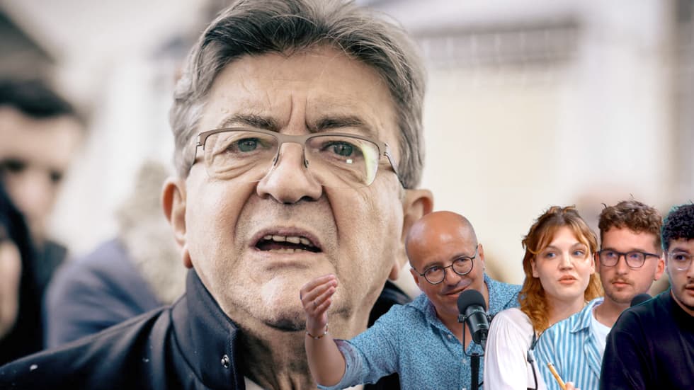 La meute face à Mélenchon