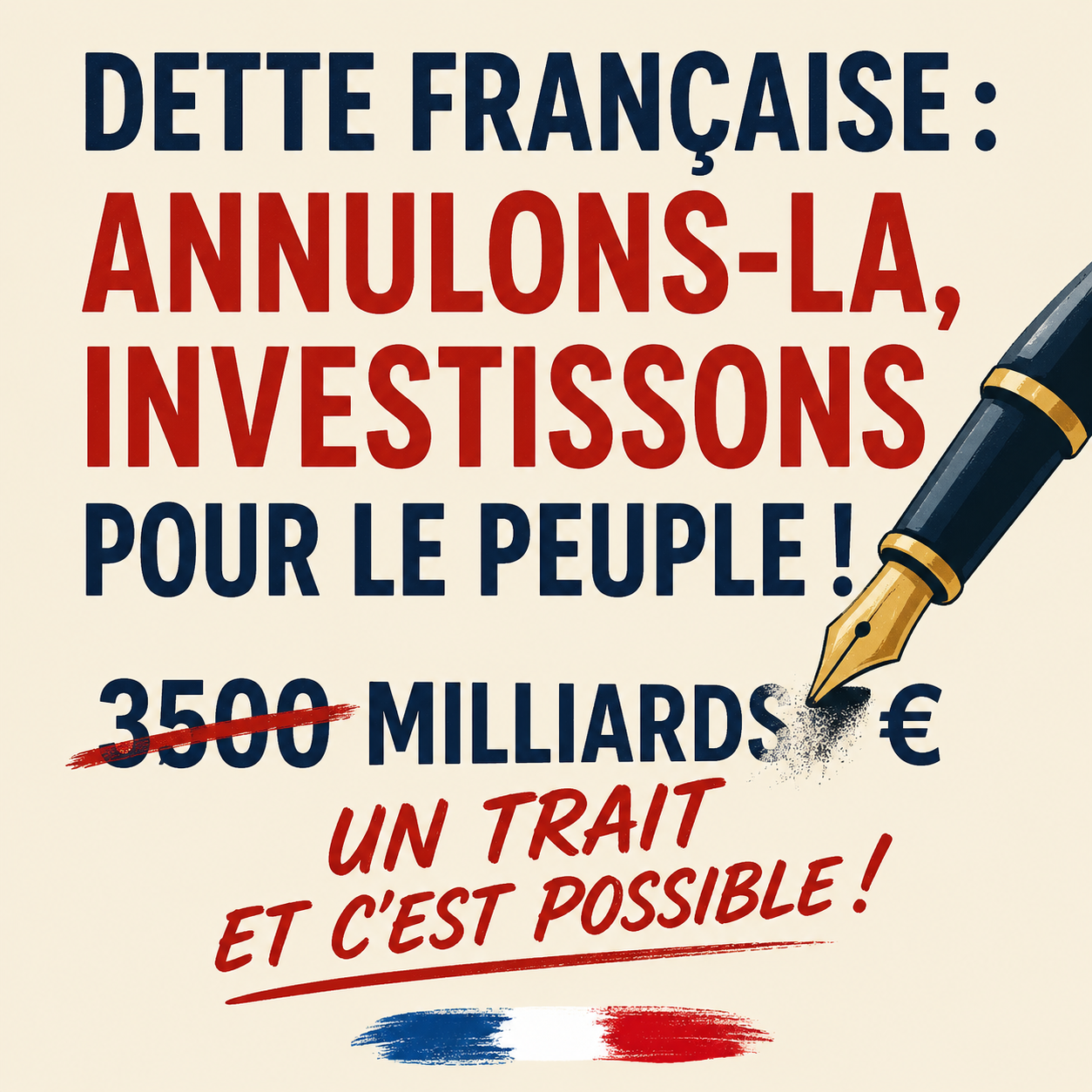 Peut-on annuler la dette française ?